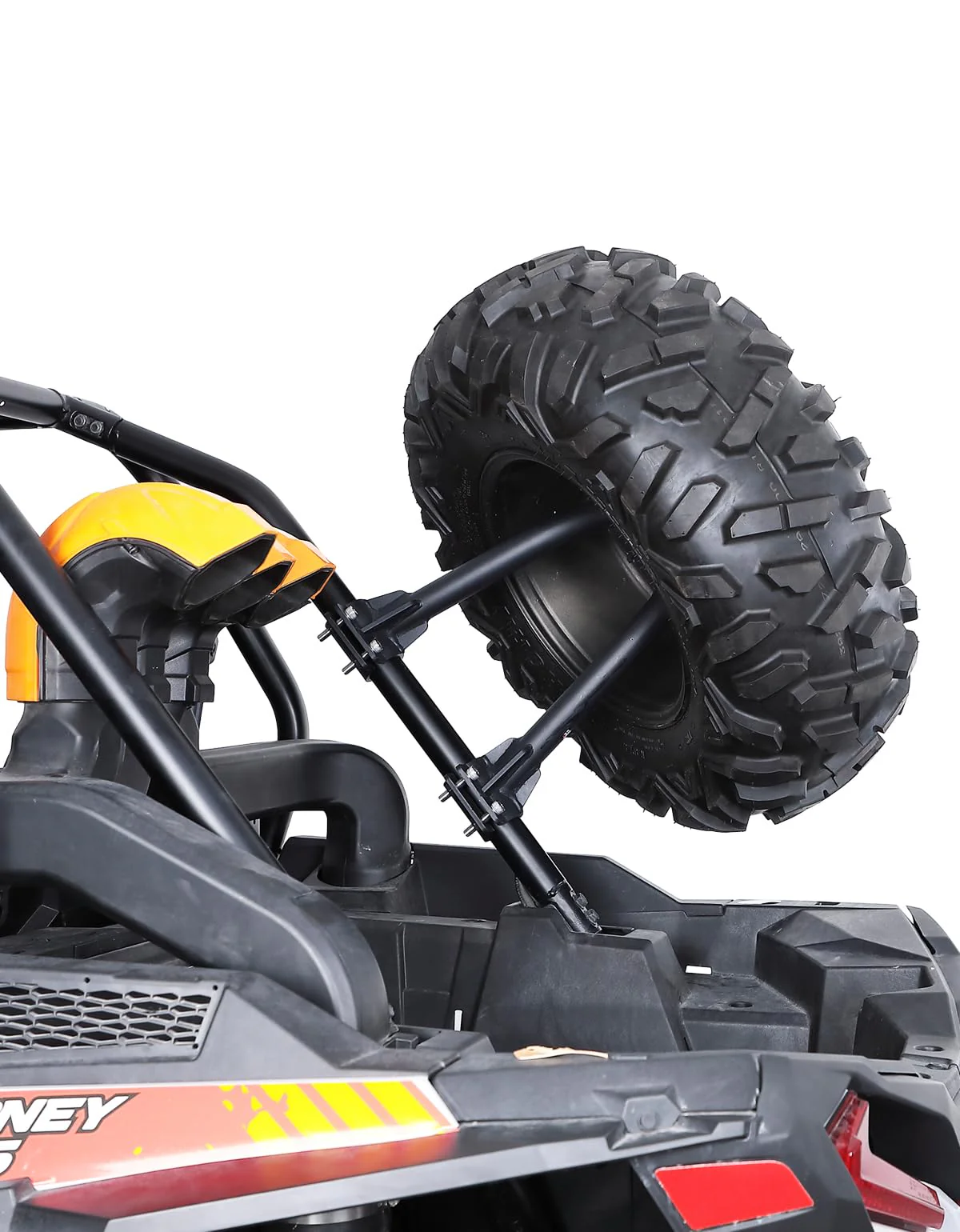 UTV Spare Tire Carrier for 1.5''-2'' Roll Cage for Polaris RZR, Kawasaki Mule - Image 7