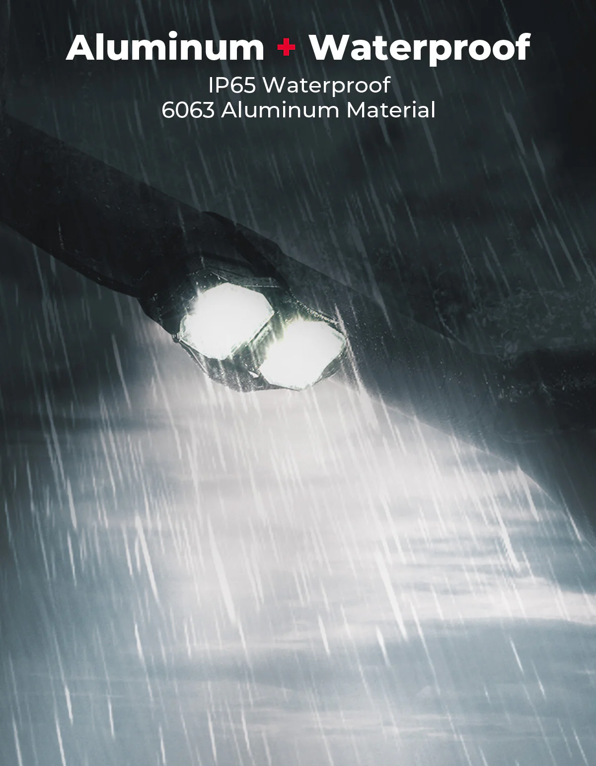UTV Aluminum Waterproof Dome Light 600mAh Rechargeable for 1.5"-2" Roll Bar - Image 5