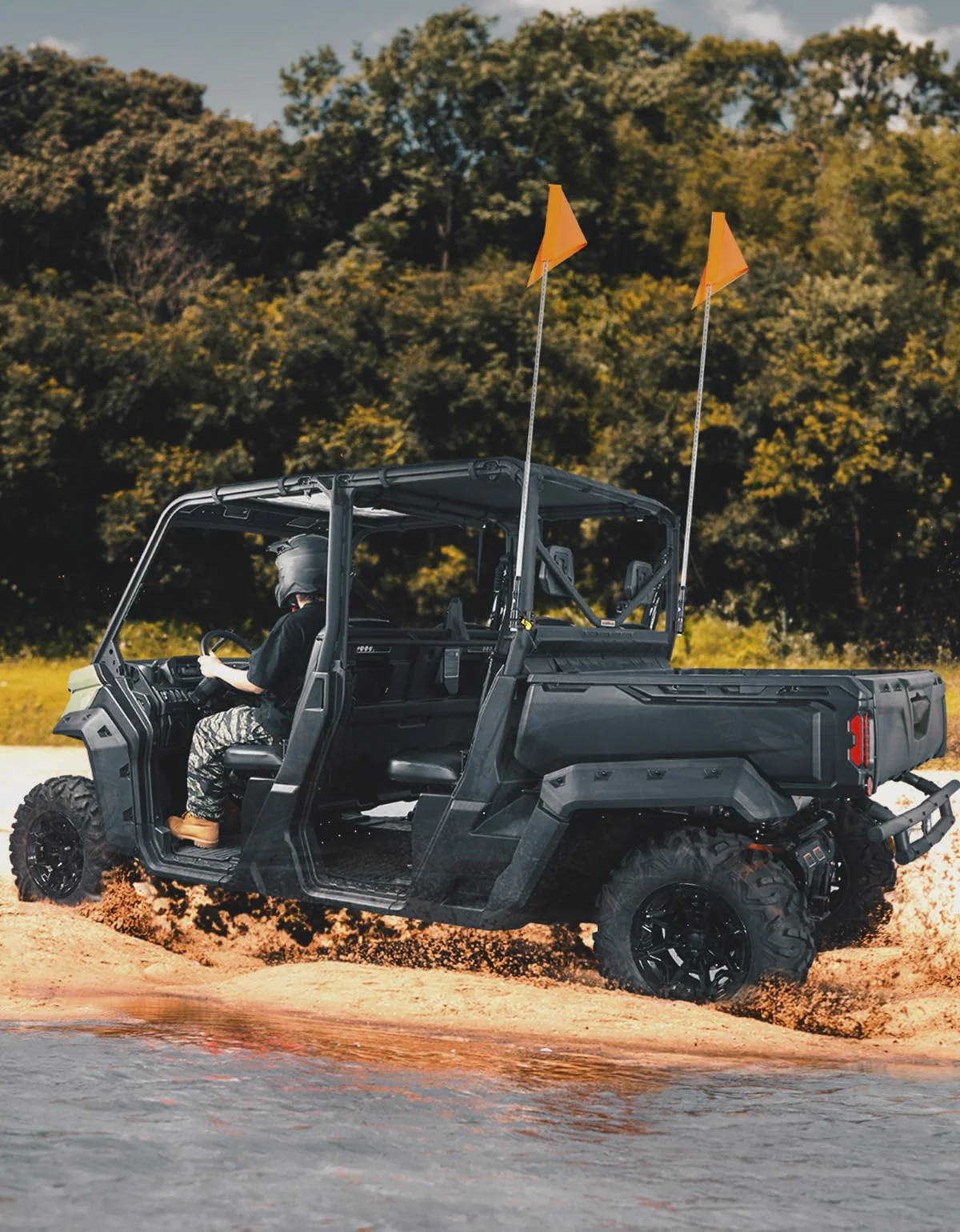 UTV Whip Light Flag Mounts fit Pro-Fit Cage - Image 9