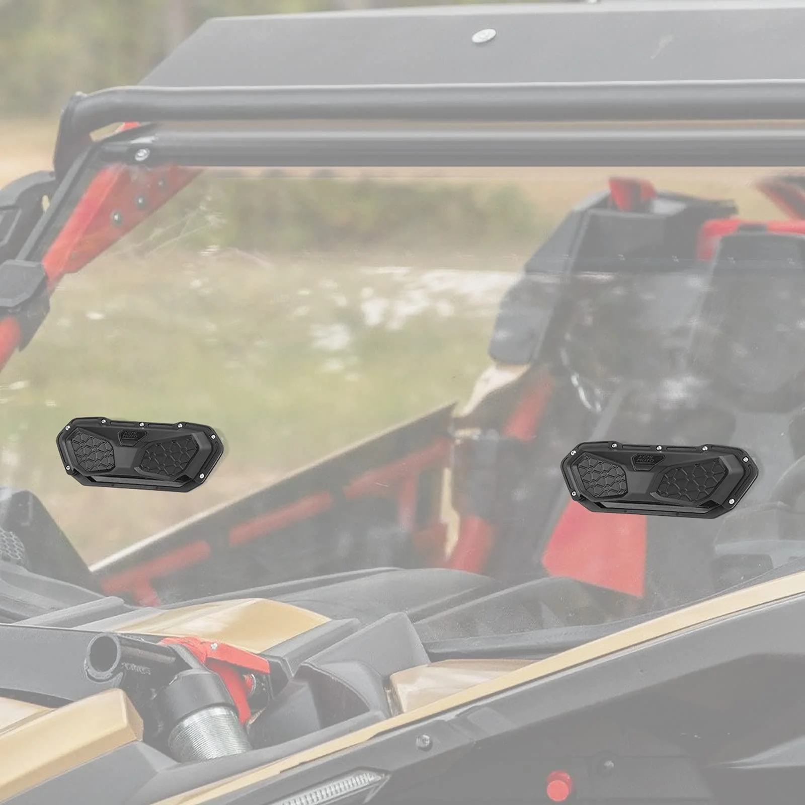 UTV Windshield Vent Kit For Polycarbonate Windshield - Image 8