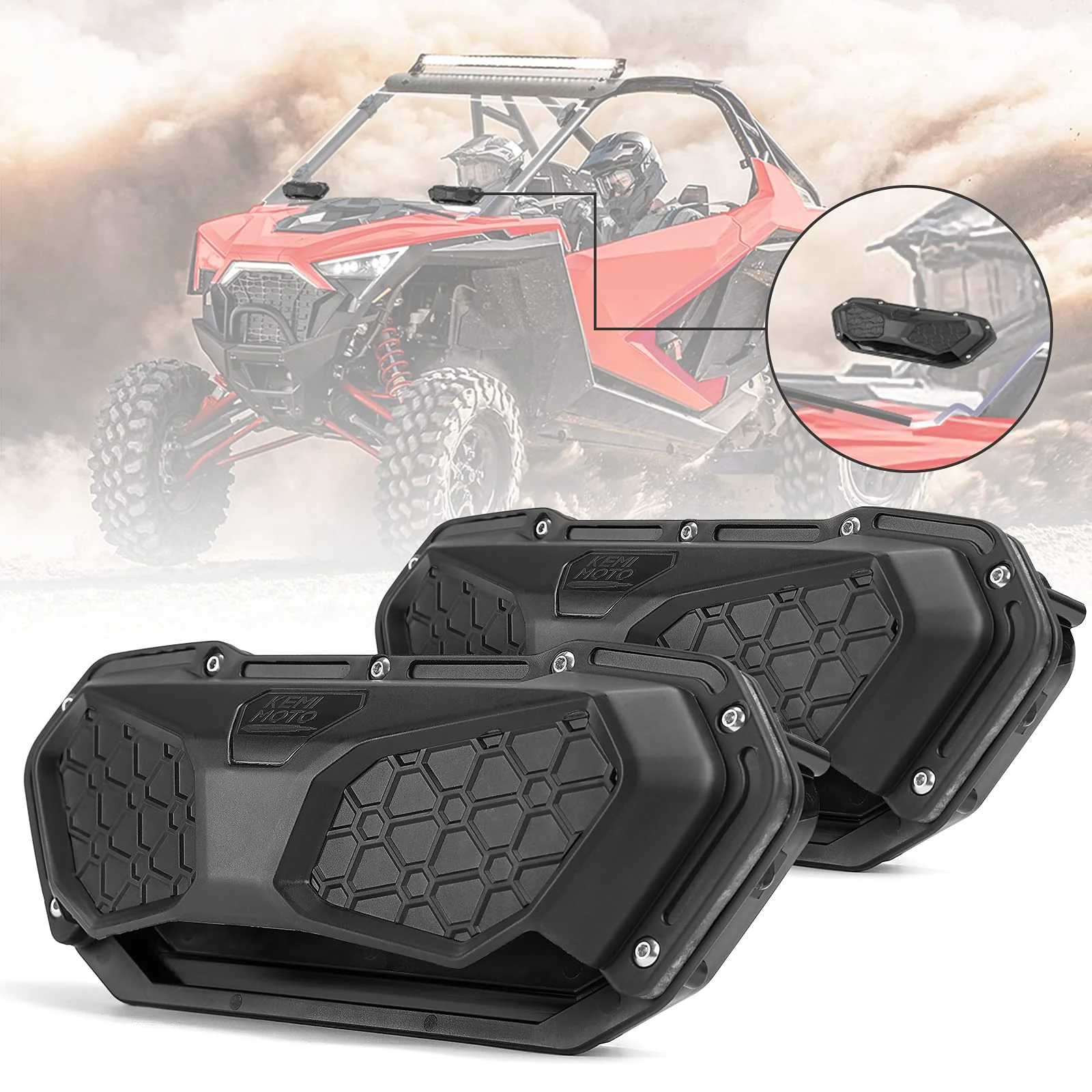 UTV Windshield Vent Kit For Polycarbonate Windshield - Image 9