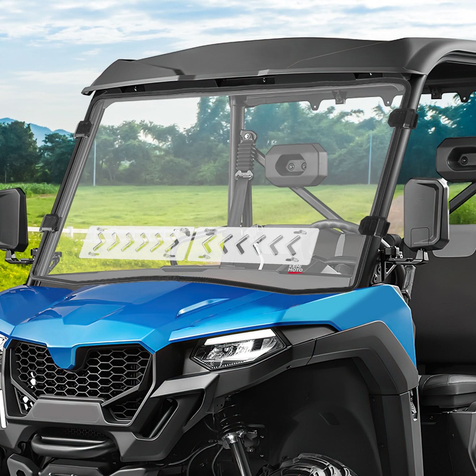 Vented Front Windshield for CFMOTO UFORCE 600|800XL - Image 8