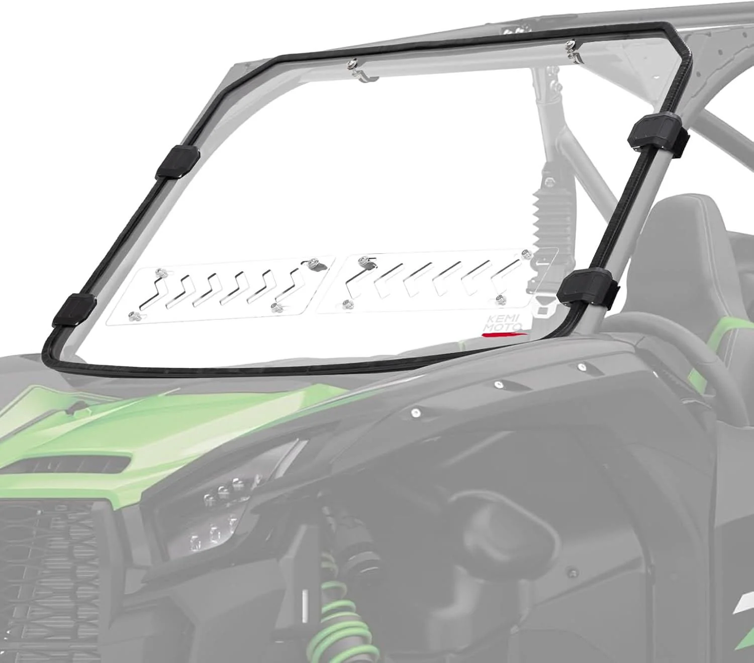 Vented Front Windshield For Kawasaki Teryx KRX 1000 - Image 8