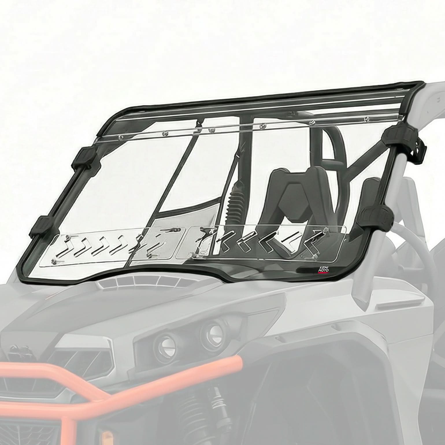 Vented Full Windshield For Can-Am Commander Maverick Sport Trail  (2018–2026) - Image 9