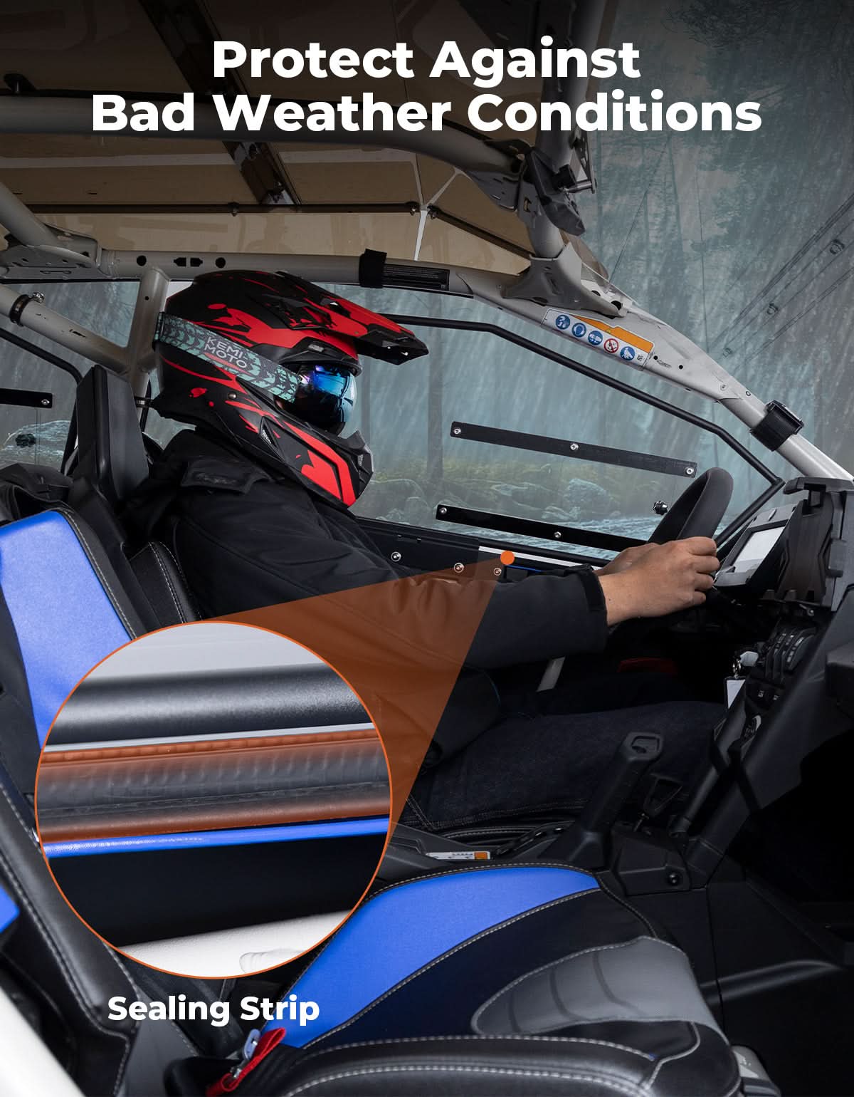 Ventilated Hard Upper Doors for Can-Am Maverick X3 MAX - Image 2