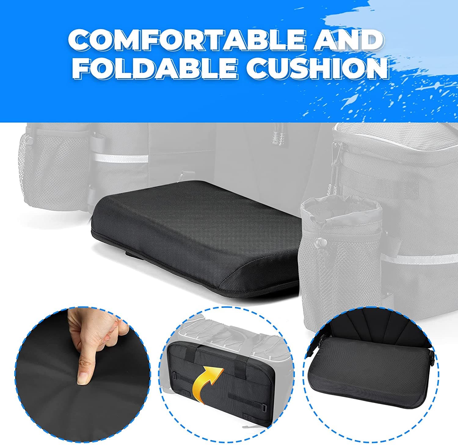 ATV 59L Rear Cargo Bag for Polaris Sportsman Rancher Fourtrax Outlander - Image 3