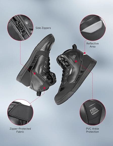 Waterproof Motorcycle Shoes for Men - Image 7