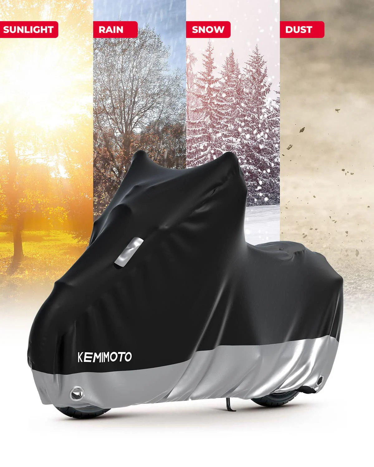 Waterproof Motorcycle Cover for Grom MSX125 - Image 2