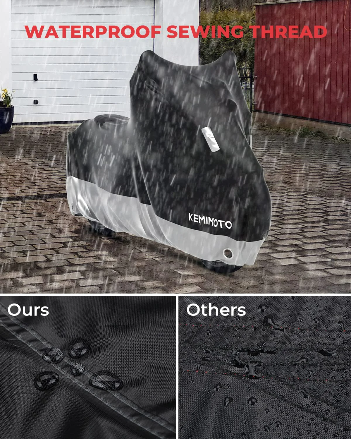 Waterproof Motorcycle Cover for Grom MSX125 - Image 4