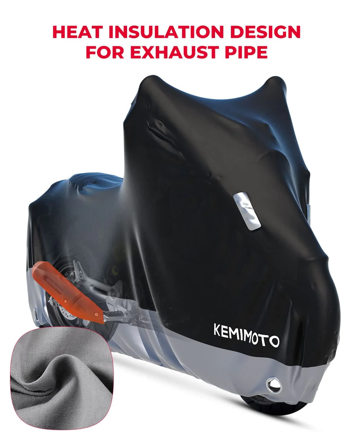 Waterproof Motorcycle Cover for Grom MSX125 - Image 6