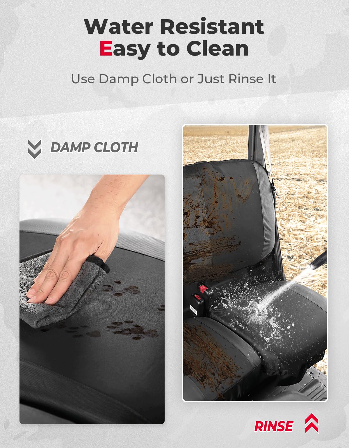 Waterproof Repellent Seat Cover for Can-Am Defender MAX HD10|9|8|7 - Image 4