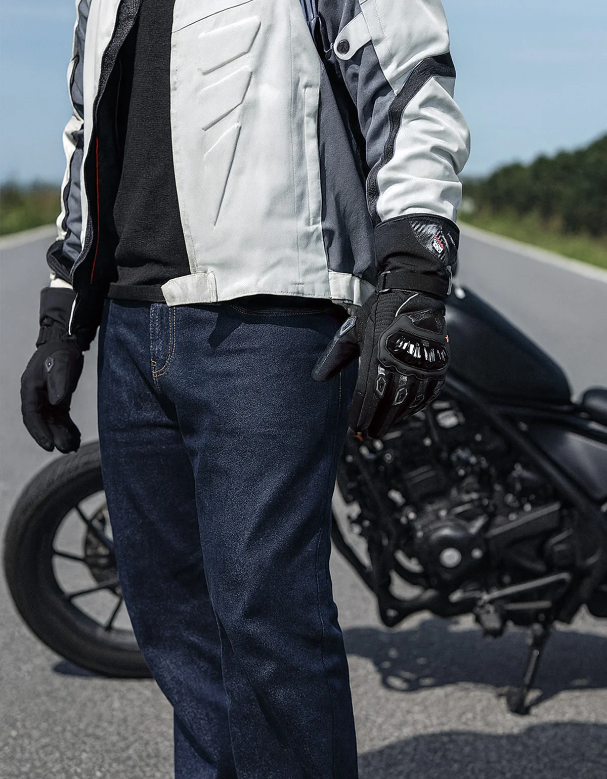 Motorcycle Winter Warm Gloves - Image 9