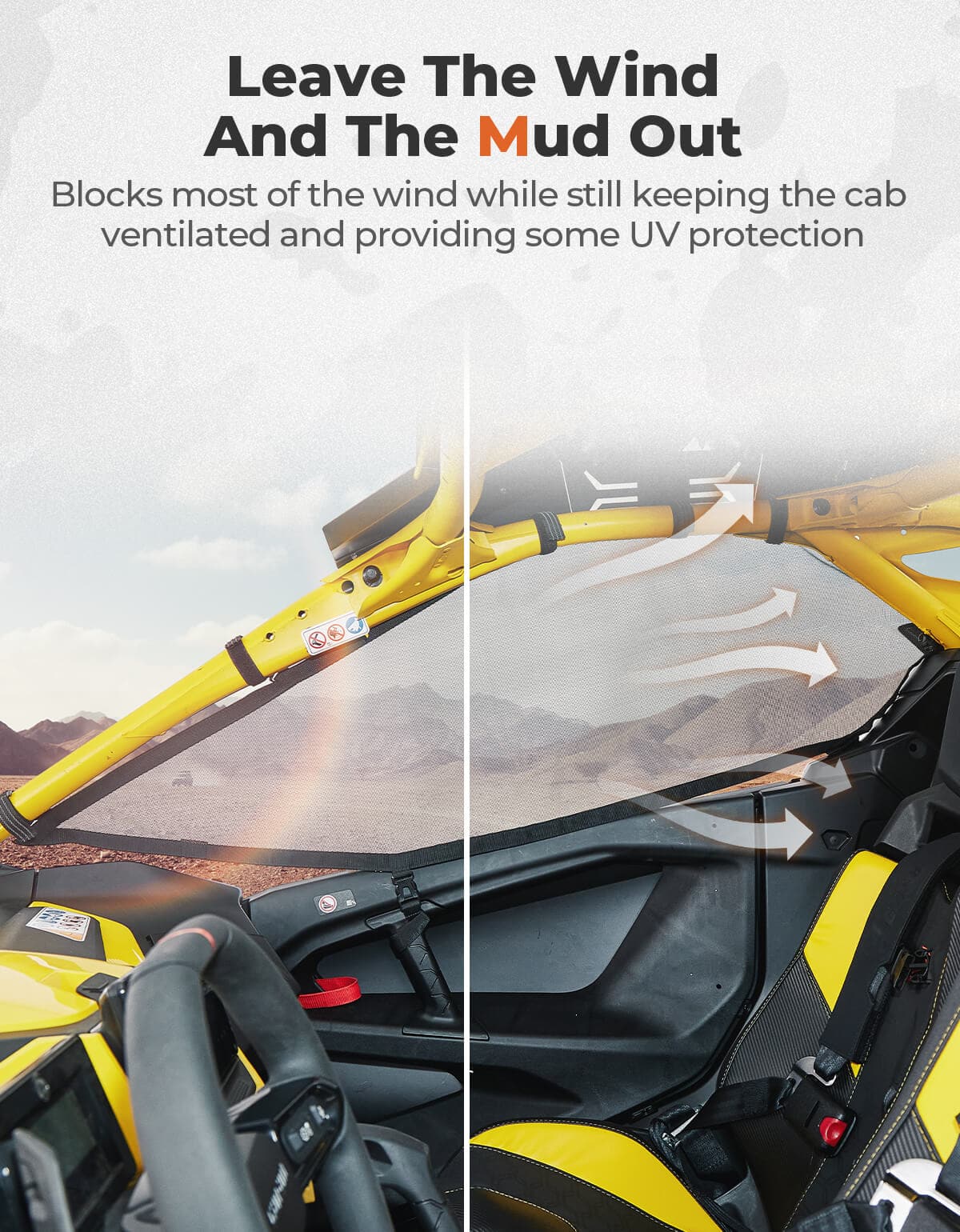 Window Nets for Can-Am Maverick R 2024+ - Image 3