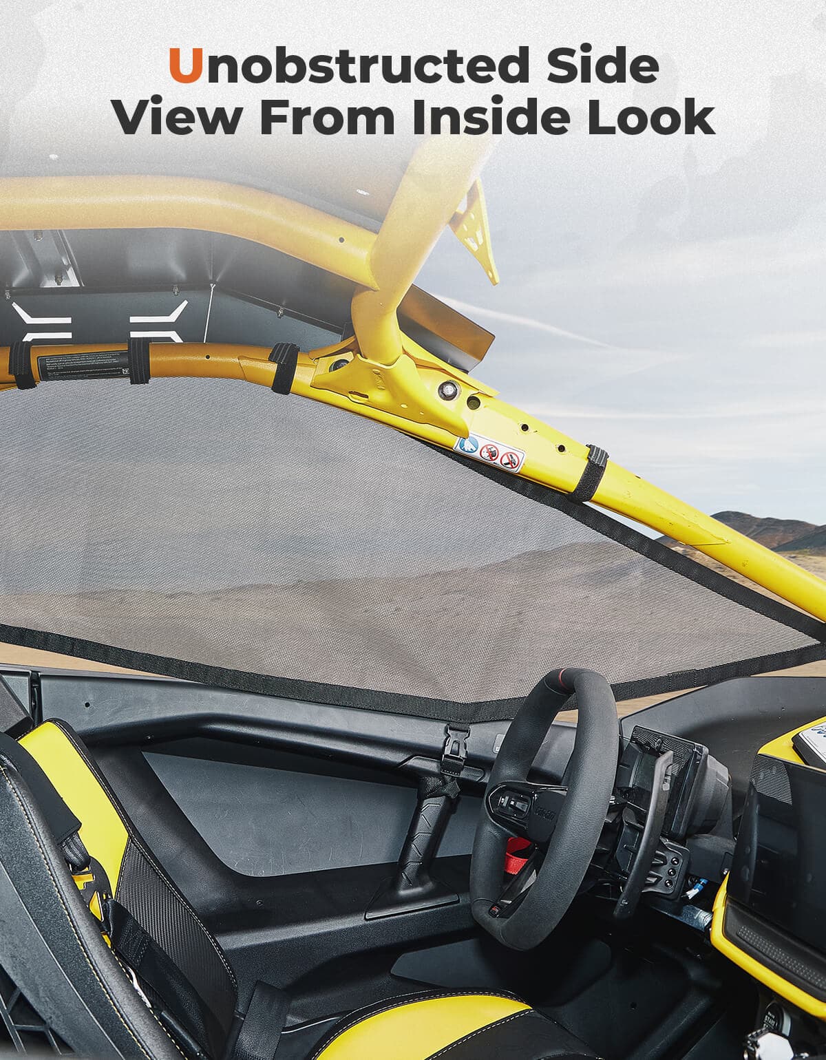 Window Nets for Can-Am Maverick R 2024+ - Image 6