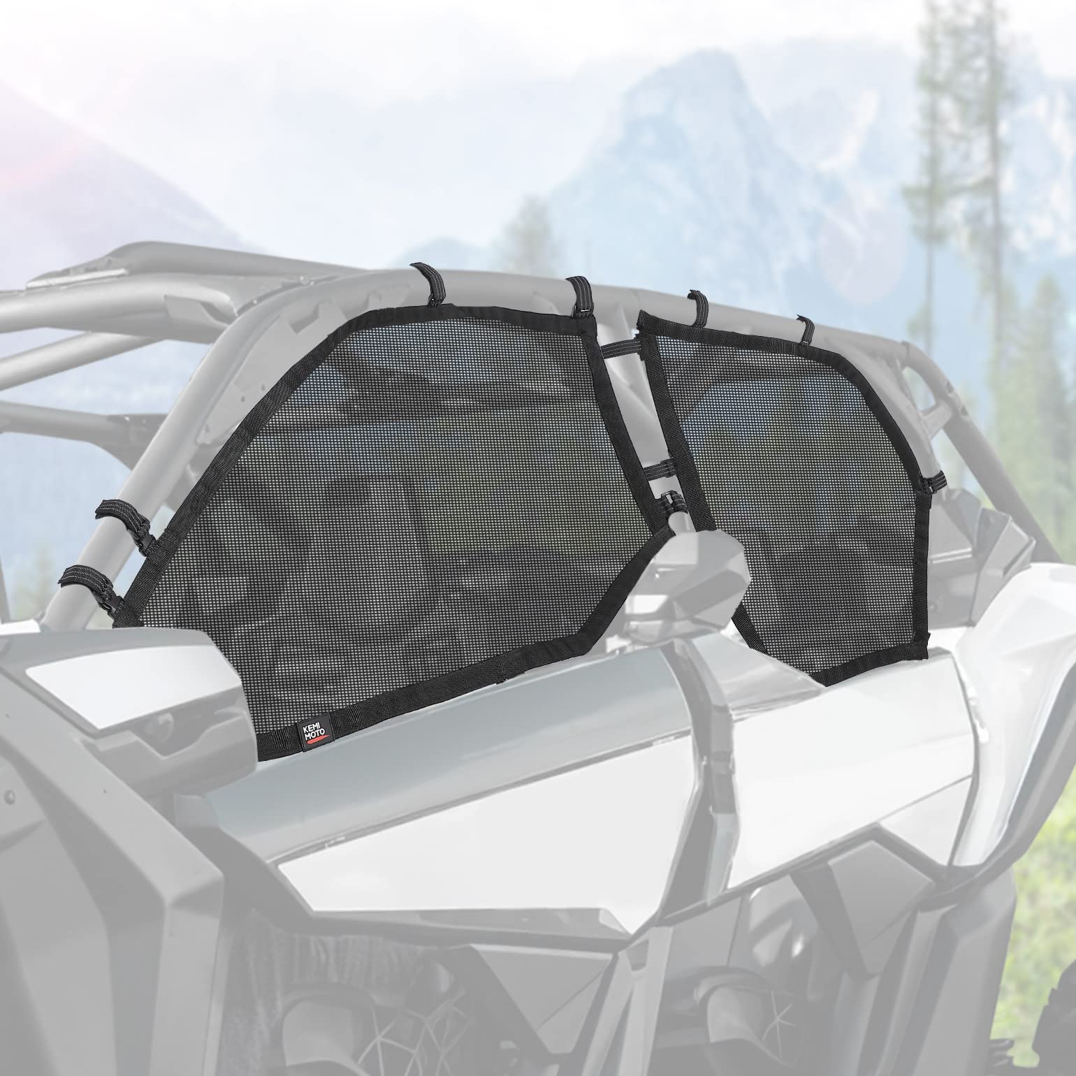 Window Nets Set of Four for Can-Am Maverick X3 MAX - Image 7