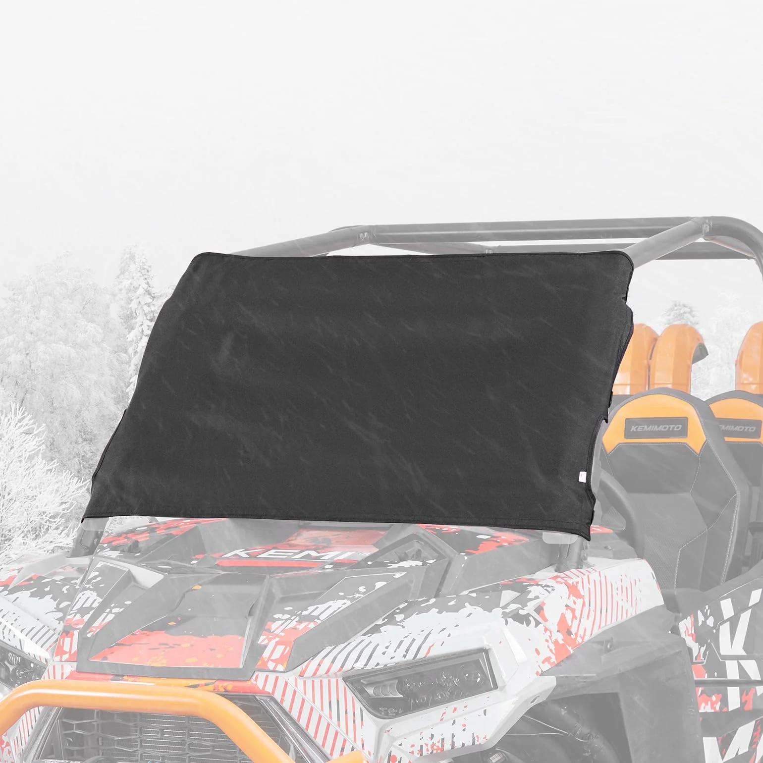 Windshield Cover for Ice and Snow for Polaris RZR XP 1000 / Turbo - Image 8