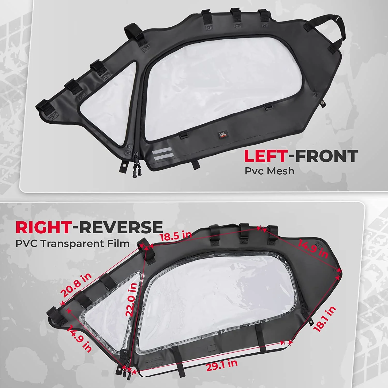 Windshield Set For Can-Am Maverick X3/MAX - Image 12
