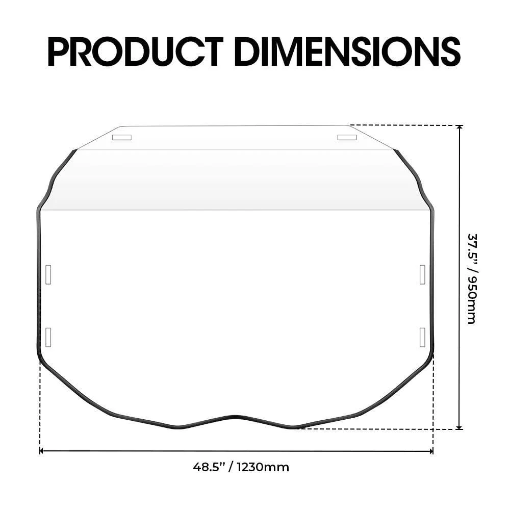Windshield Set For Can-Am Maverick X3/MAX - Image 7