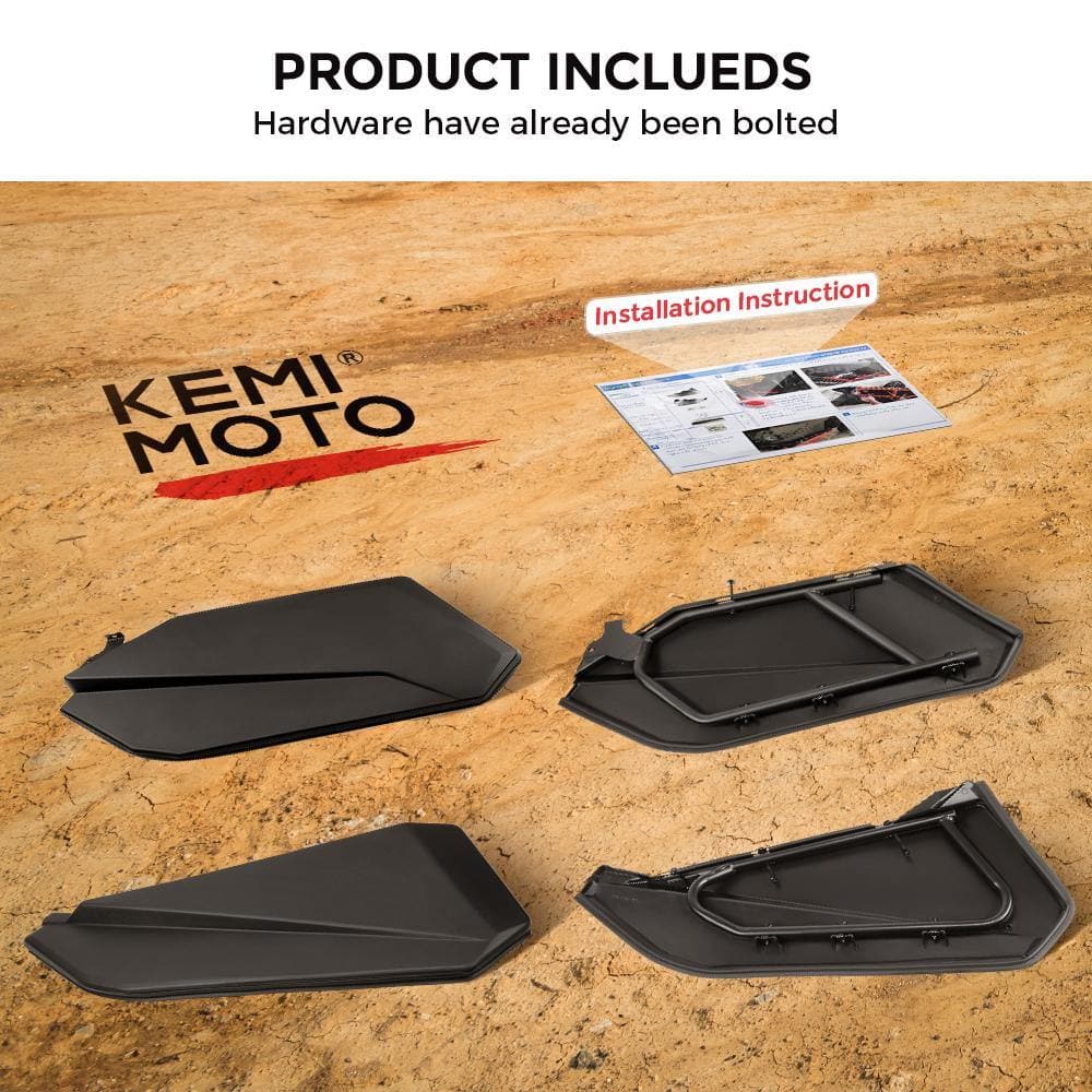 Lower Doors Panels Kit & Hard Roof For Can-Am Maverick X3 MAX - Image 3
