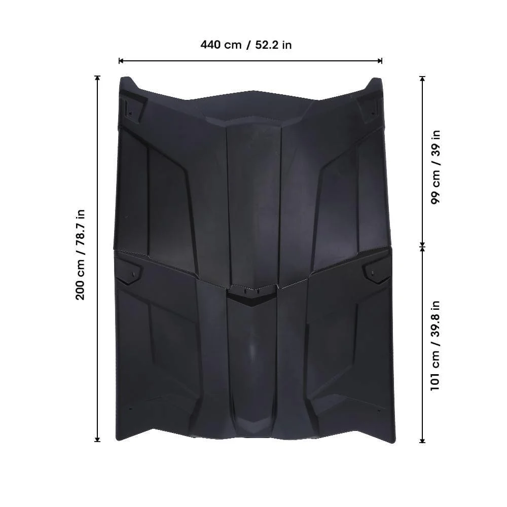 Lower Doors Panels Kit & Hard Roof For Can-Am Maverick X3 MAX - Image 6