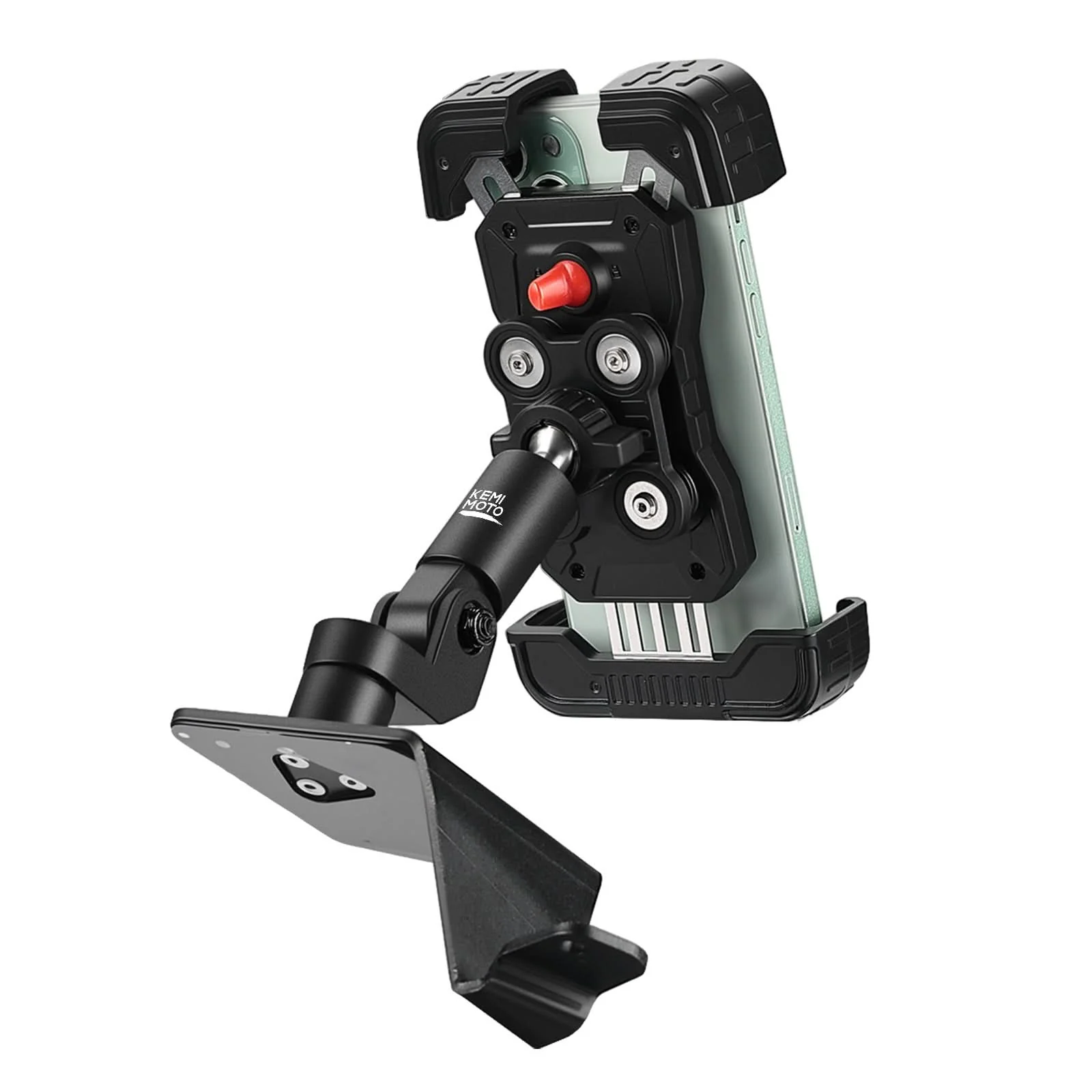 X3 Phone Mount Aluminum Anti-Vibration 360° Adjustable Holder for Can-Am Maverick X3 & Max - Image 2