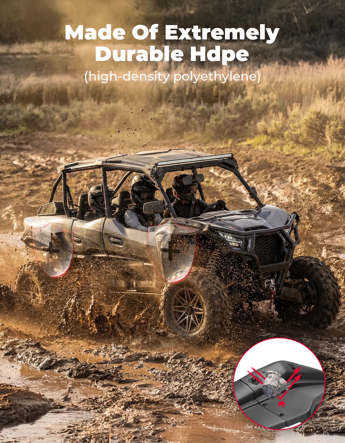 XXL Fender Flares for Kawasaki Teryx KRX4 1000 - Image 4