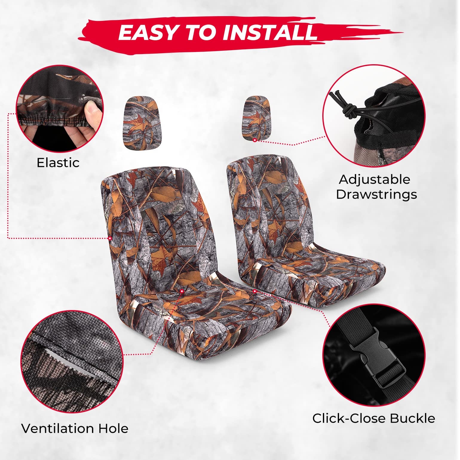 UTV Heavy Duty Camo Dust Cover For Yamaha Rhino 450/ 660/ 700 - Image 4