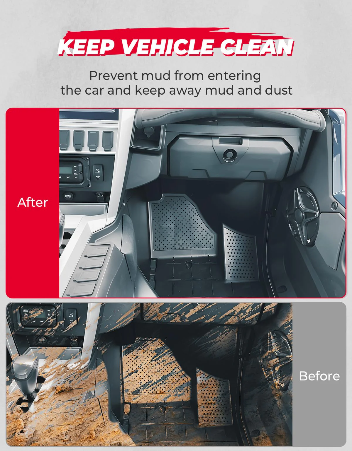 Mudguard Fender Flares Splash Guard for Yamaha Wolverine - Image 7