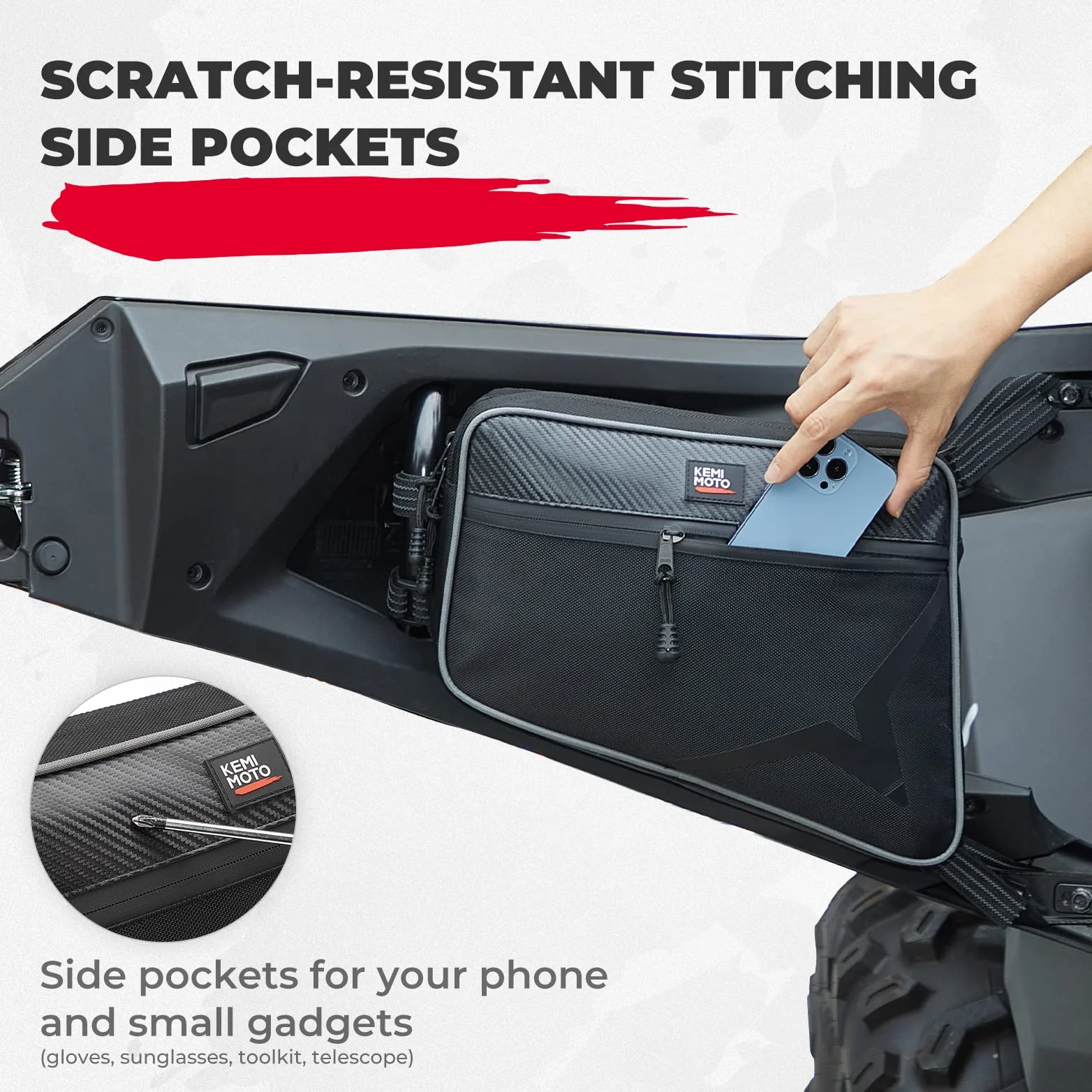 Storage Door Bags for CFMOTO ZForce 950 - Image 3